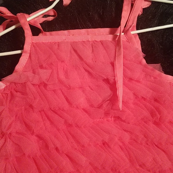 Toddlers/Babies Pink Chiffon 1 piece Outfit - Picture 8 of 10